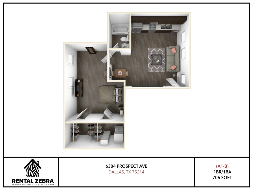 Prospect A1-B Floorplan